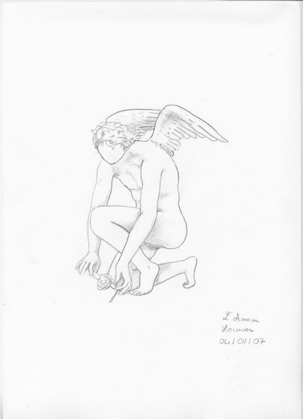 Louvres- sketch of angle