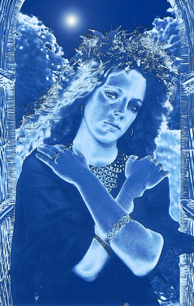 Garden Of Blue Illusion