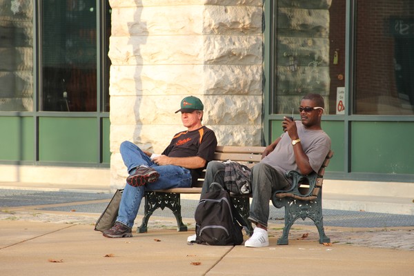 Fans Waiting for a game