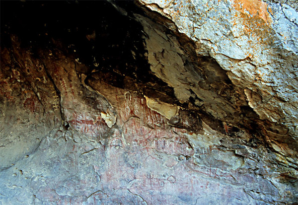 Polychrome Pictographs