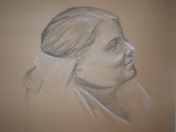 girl study pastel 