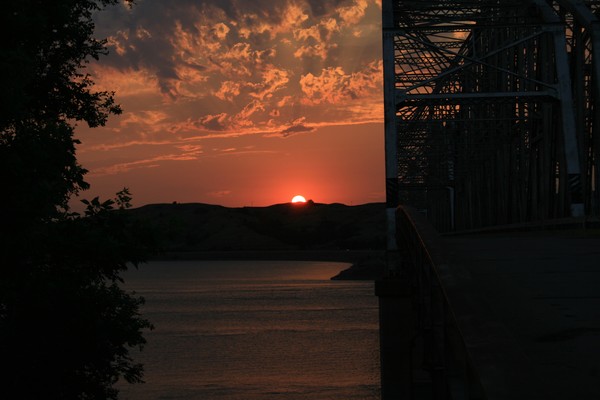 Sun Set In Iowa