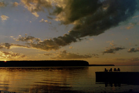 Sunset Door county