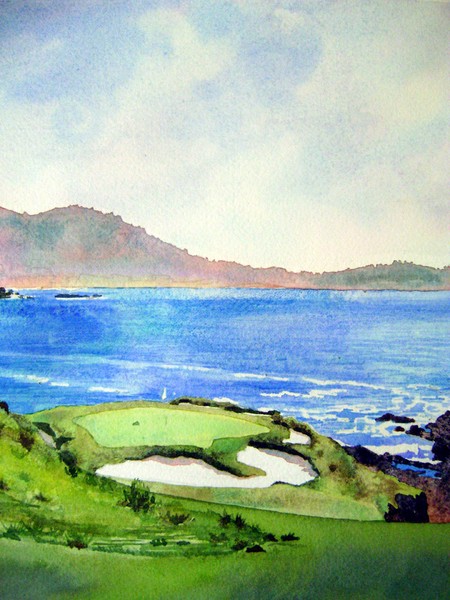 7th hole at Pebble Beach
