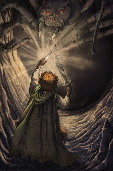 Samwise Versus Shelob
