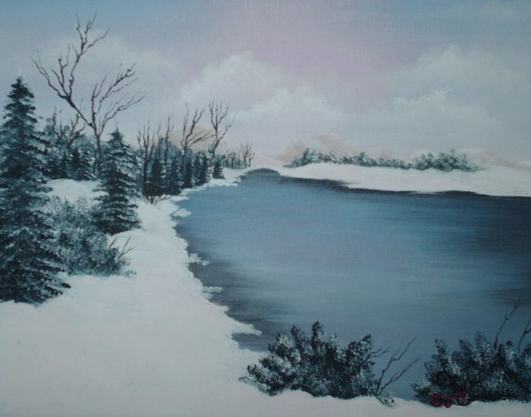 winter lake