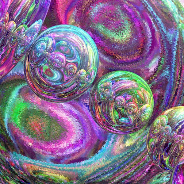 Chaos In Paint - Magenta