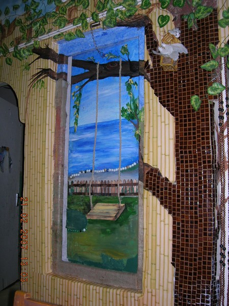 Door mural