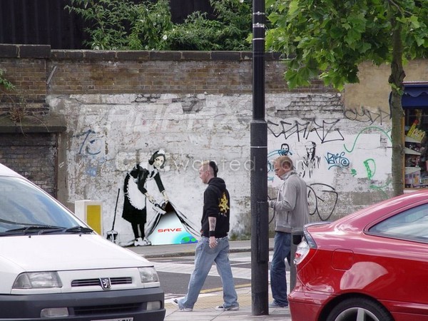 Banksy Hidden message Londo