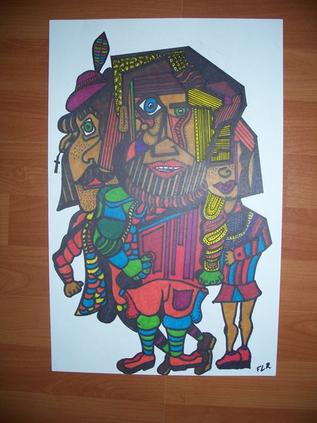 THREE COURT JESTERS OF OLD