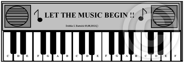 LET THE MUSIC BEGIN!!