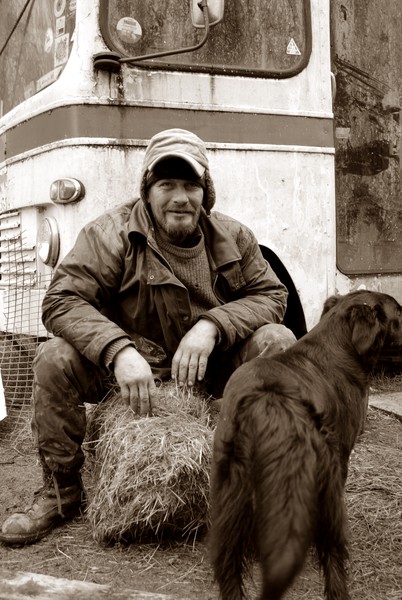 ONE MAN AND HIS DOG