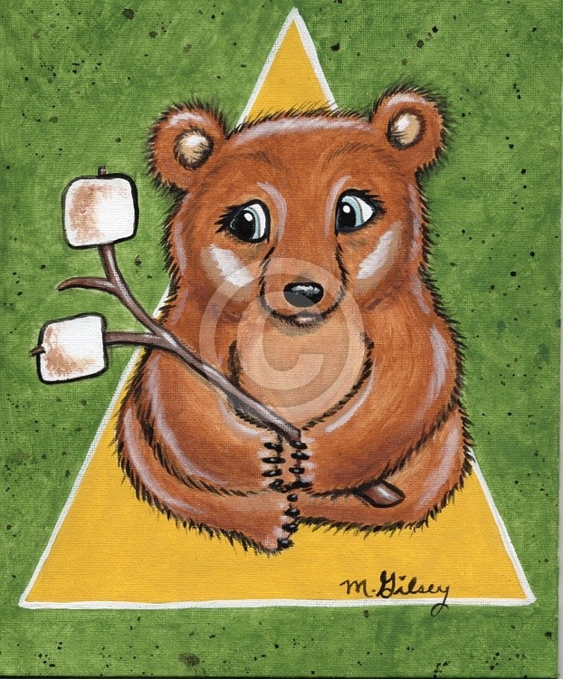 Campfire Bear 