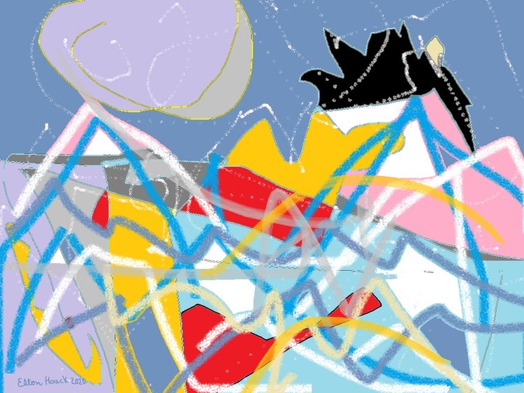 HELP Capsized and going down for the third time..(c) elton houck..digital 