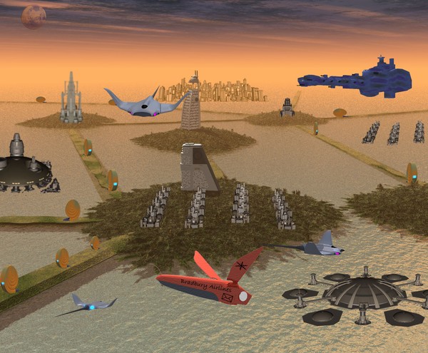 Maybe a martian world