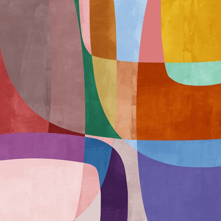 Multicolor Modern Art