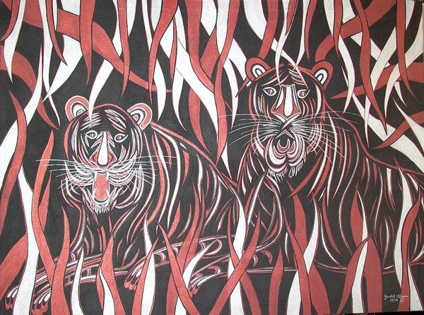 Lion and Lioness