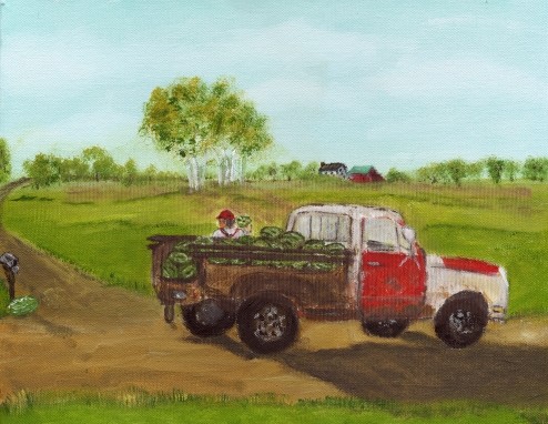 Watermelon Truck