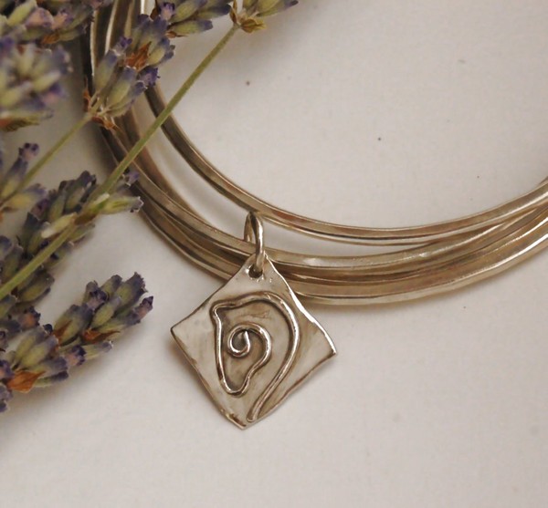 Silver Horse Bangle