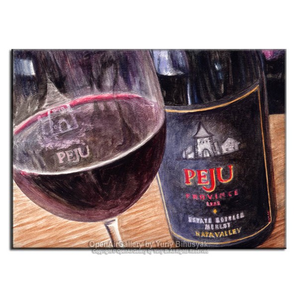 Peju Merlot By Yuriy B.