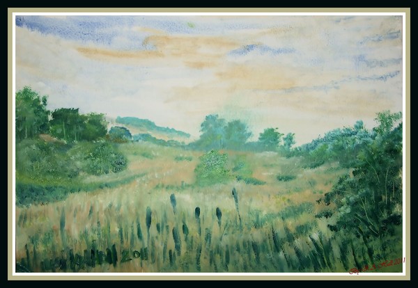 Through the rushes