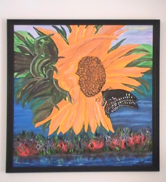 A BEST PHOTO OF THE SUNFLOER FOR ARTWANTED 005