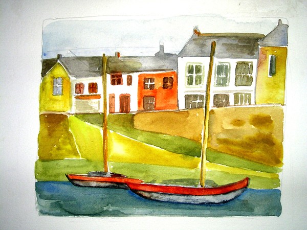 Conwall village fishing habour