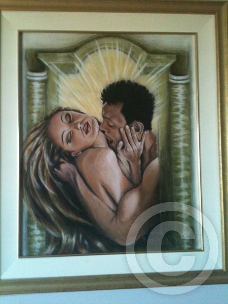 newly framed passion!