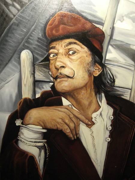 Portrait of crazy Genie