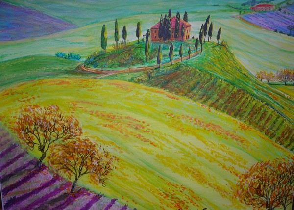 Chianti vineyard