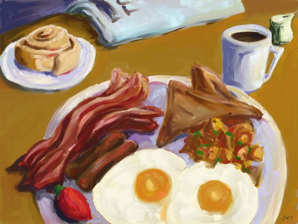 I'll have the big breakfast.