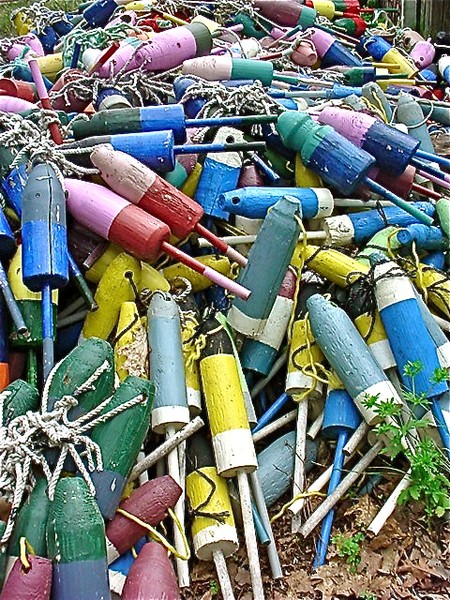 Buoys on the Ground