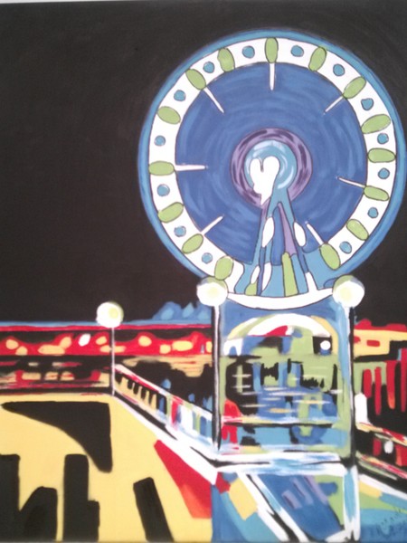 abstract great wheel