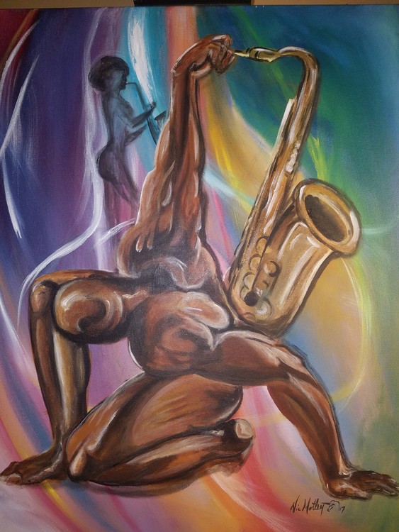 Sax on your Back