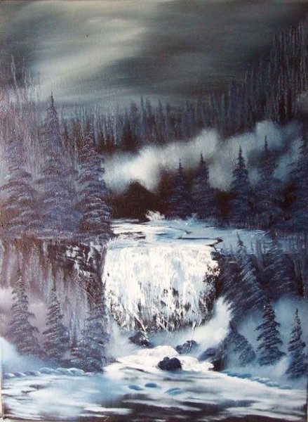 Evening at the Falls