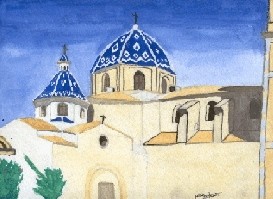 Church of Altea (Spain)