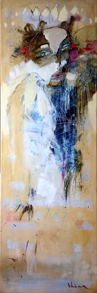 1152, An Exiled King,140-45 cm, oil on canvas, 2011