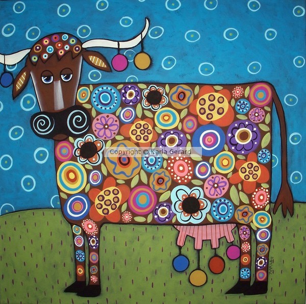 Blooming Cow
