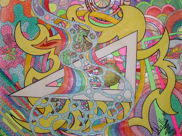 monkeying around with mixed media 5