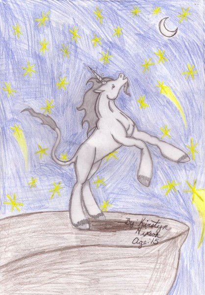Unicorn of the night Colored!