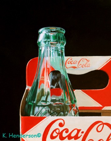 Vintage Coke by K Henderson Fine Art 