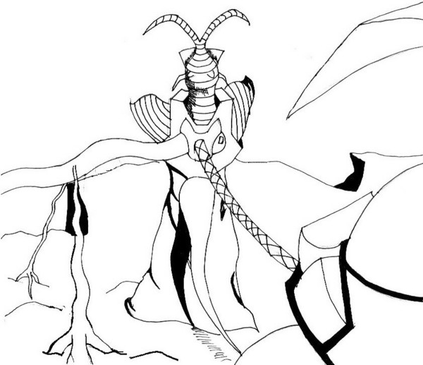 AN ALIEN(ONE OF MY CHARCTERS)