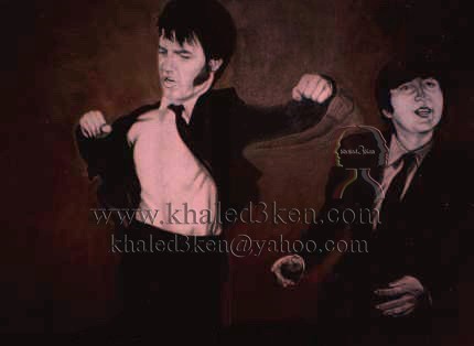 DRAWING PORTRAIT JOHN LENNON AND BEATLES LIFE STORY AND MARK DAVID CHAPMAN KHALED3KEN (28)
