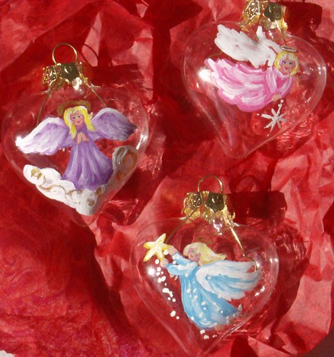 Angel Ornament Set