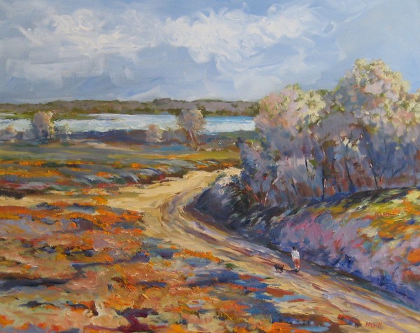 Walk To the Shore  SOLD