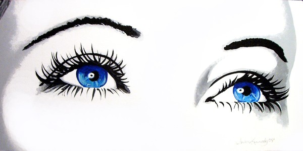 Pools Of Blue In her Eyes