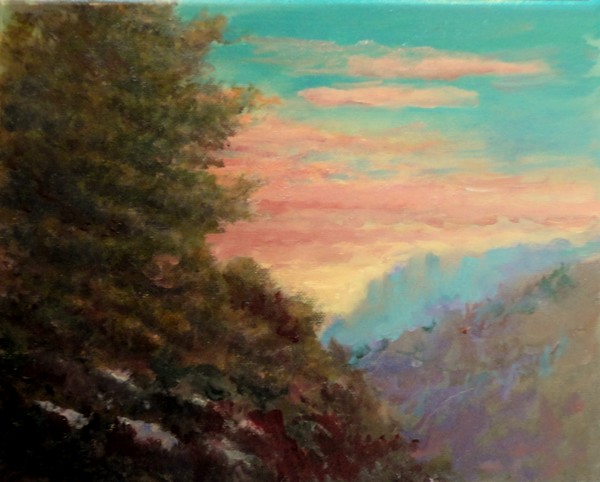 Rose Sunset in the Clove SOLD