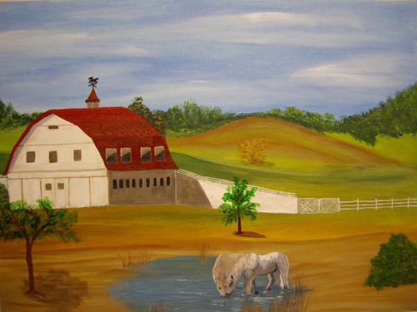 Barn Scene