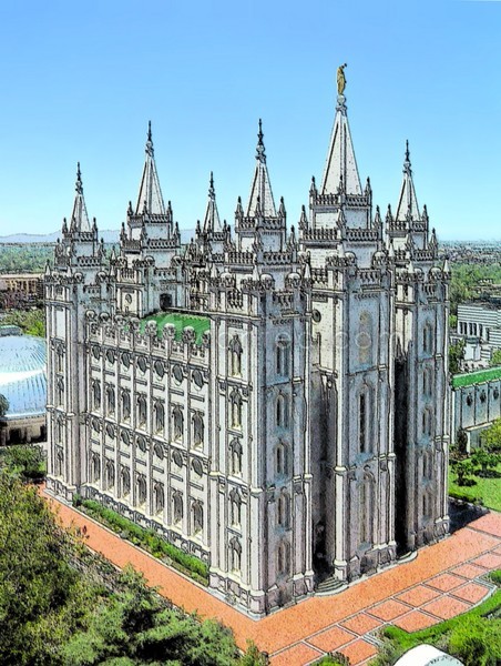 LDS Salt Lake City Temple 2