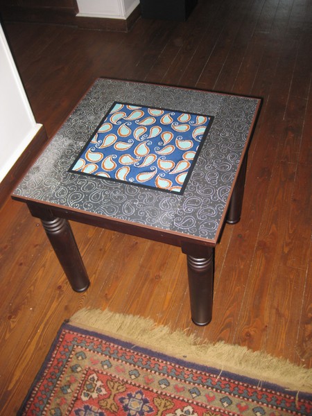 Paisley side table